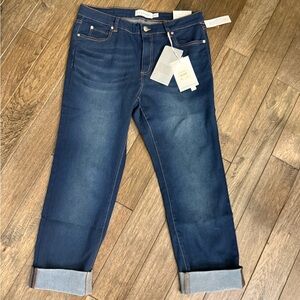 Tahari Premium Cropped Denim Jeans Women’s Size 12/31